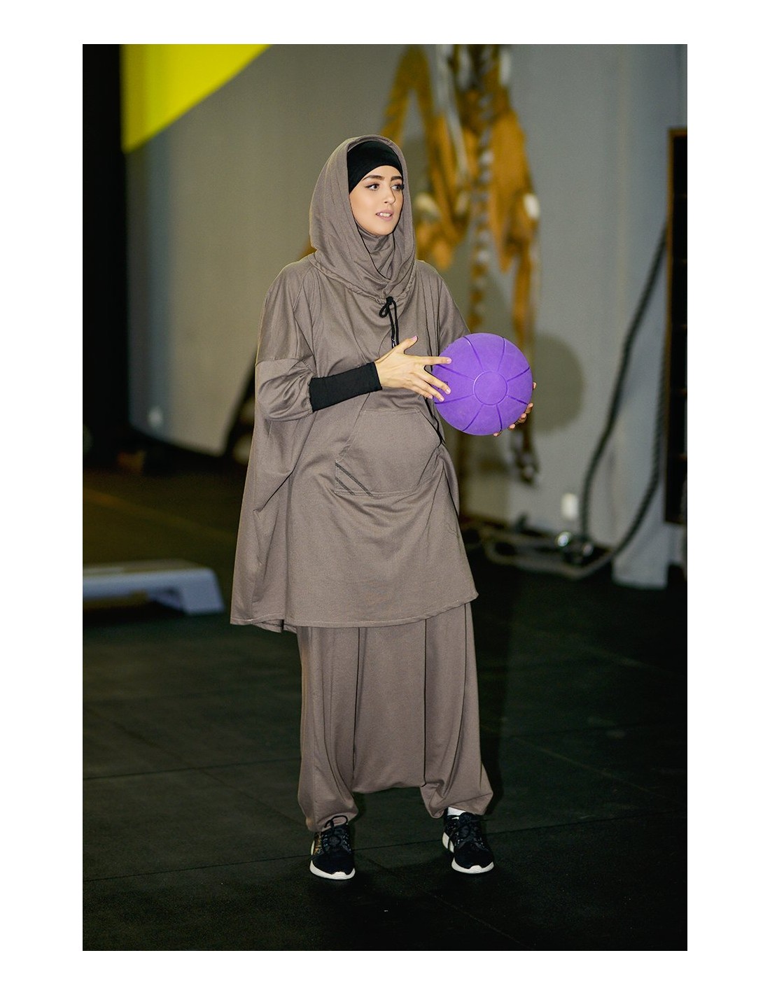 Jilbab Sport Molleton Seeha