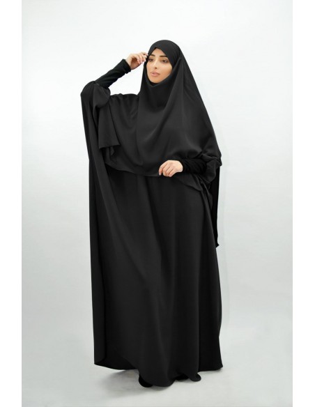 Abaya Khaleej + Khimar con tragamonedas