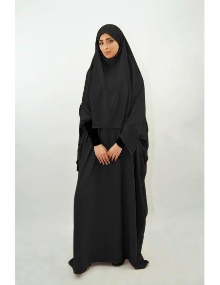 Abaya Khaleej + Khimar con tragamonedas