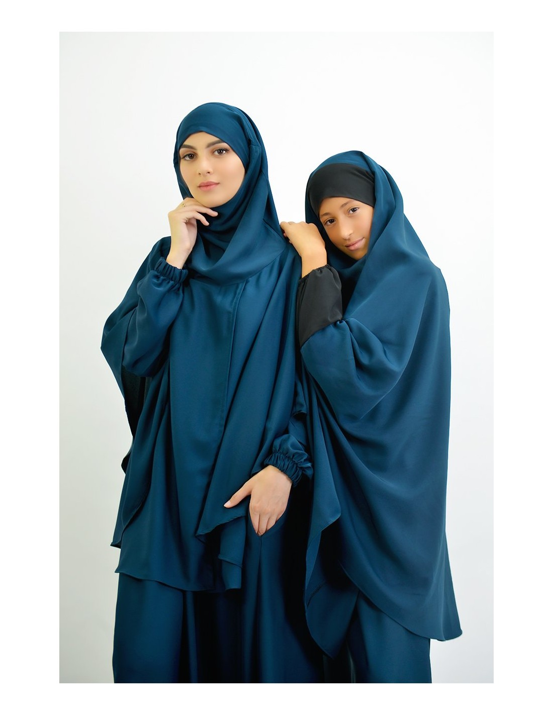 Abaya umbrella + cape with built-in hijab