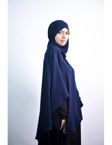Cape with integrated hijab