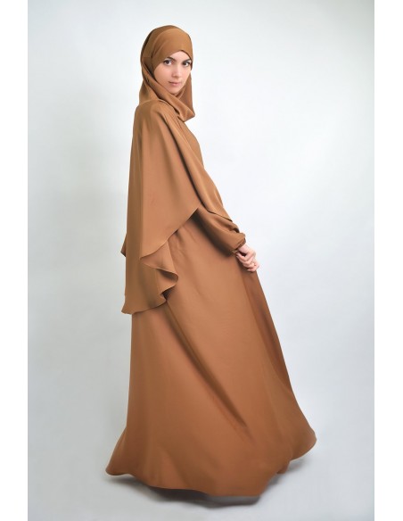 Abaya umbrella + cape with built-in hijab