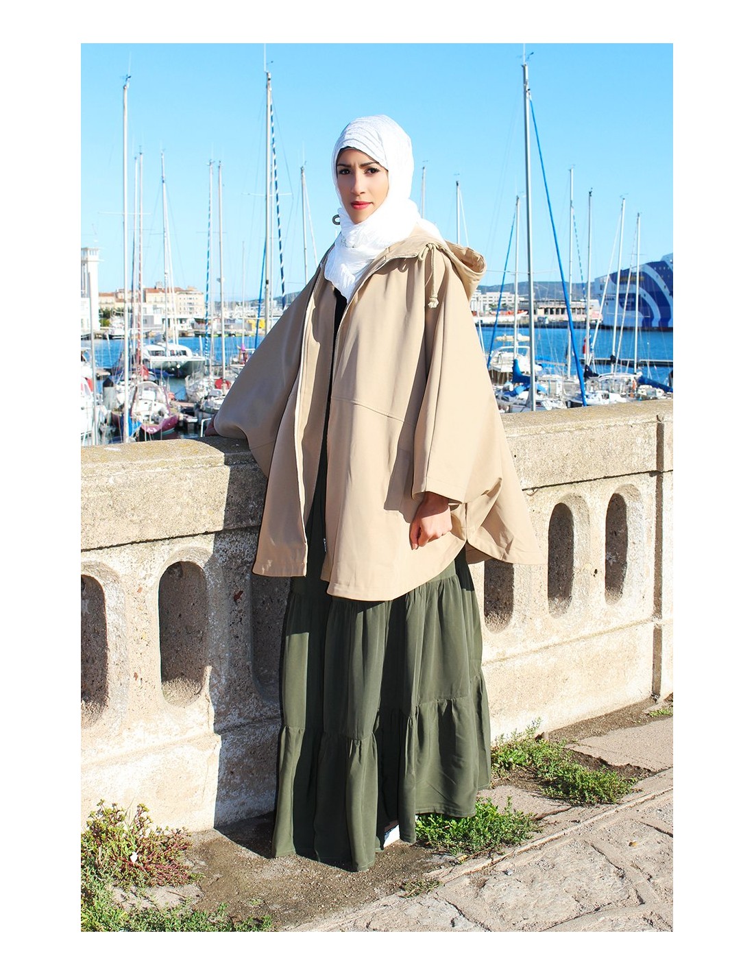 Skirt with nidha ruffle