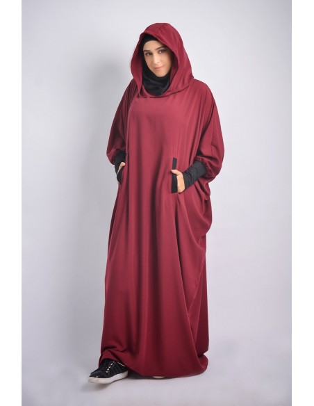 Abaya Young integrated hijab and Hood