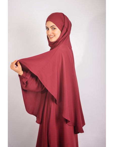 Abaya umbrella + cape with built-in hijab
