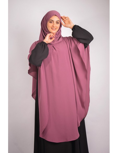 Long Khimar Hijab Integrated