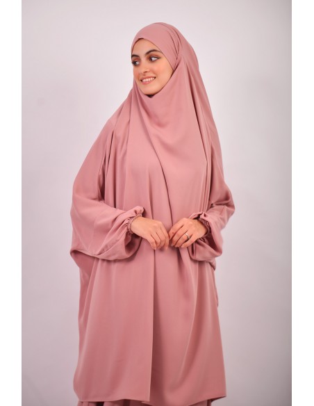 Jilbab 2025 rose poudré