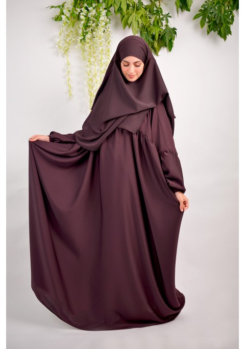 Women Home Abaya Arabian Oriental Asian L-3XL Oversize Jilbab Hijab Kameez Night 