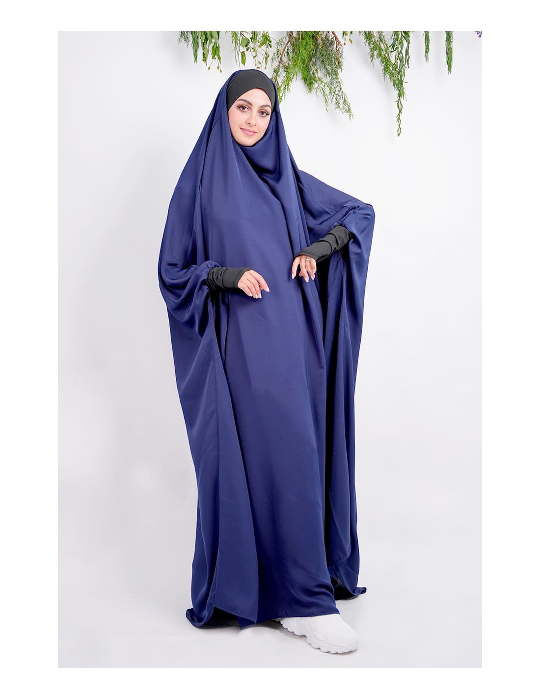 One piece Jilbab Khimar Abaya Overhead Prayer Dress Almoultazimoun 