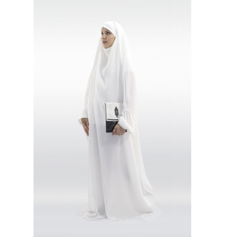 Jilbab Kawthar Blanco