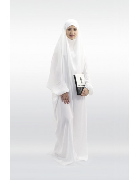 Jilbab Kawthar Blanc