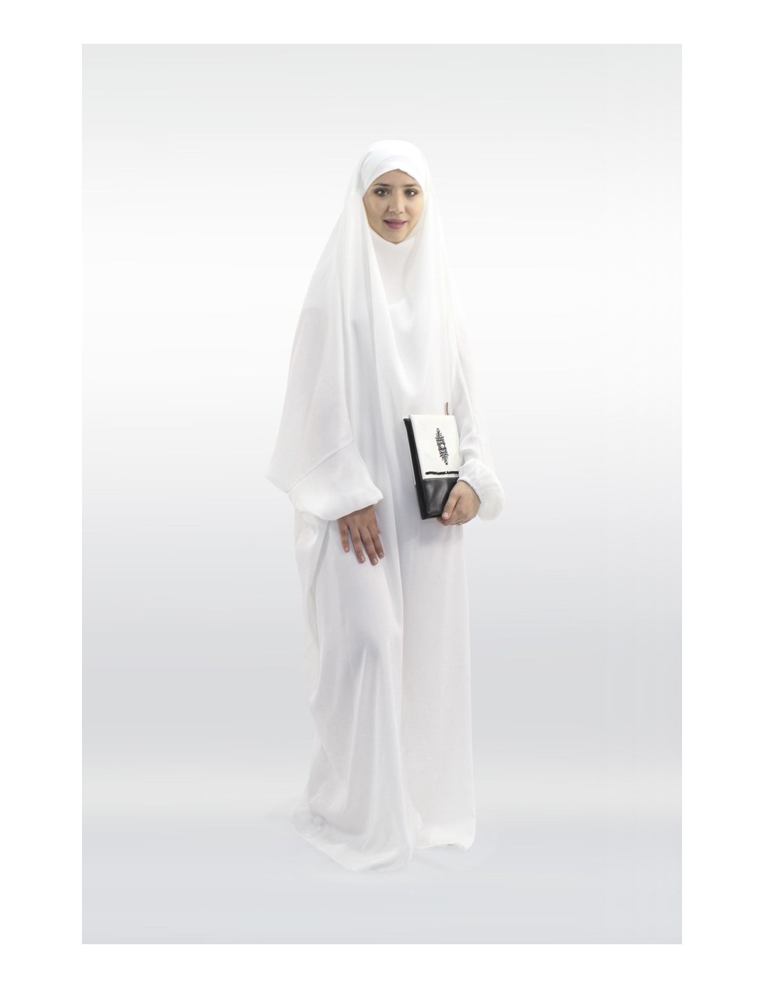 Jilbab Kawthar Blanco