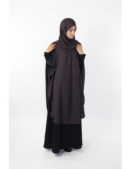 Long Khimar Hijab Integrated