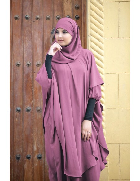 Long Khimar Hijab Integrated