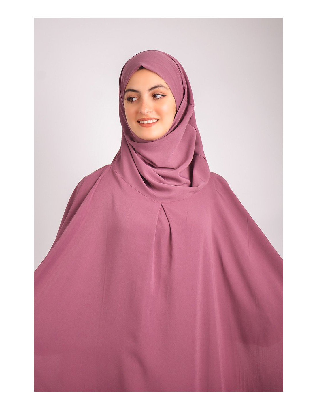 Hiyab Khimar largo integrado