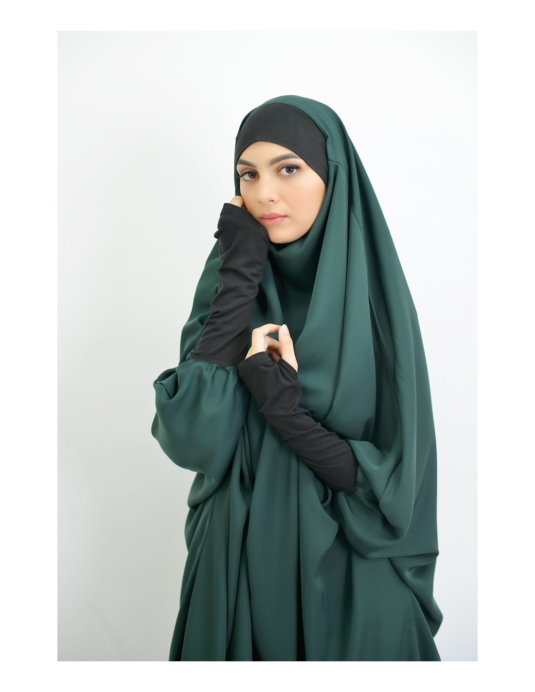 Jilbab Makkah mangas Lycra