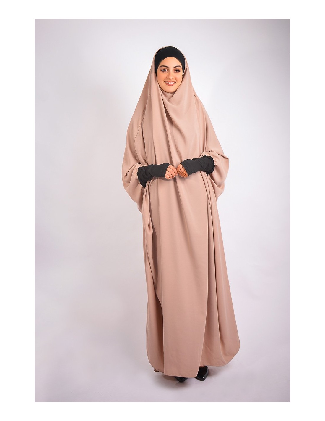 Jilbab Makkah mangas Lycra