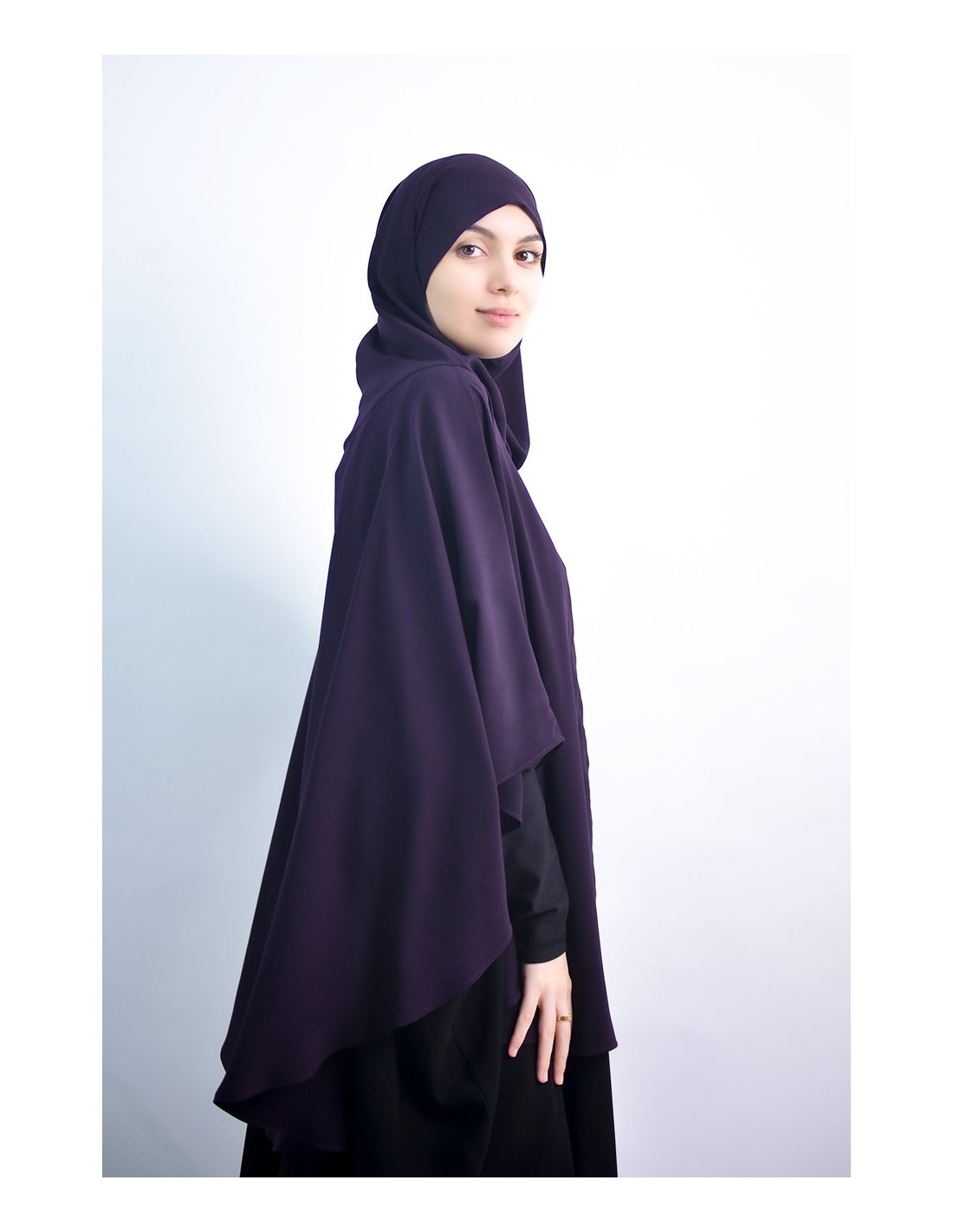 Cape mit integriertem Hijab