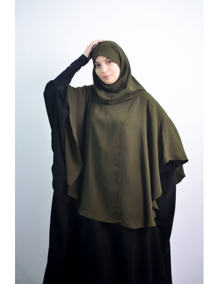 Cape mit integriertem Hijab