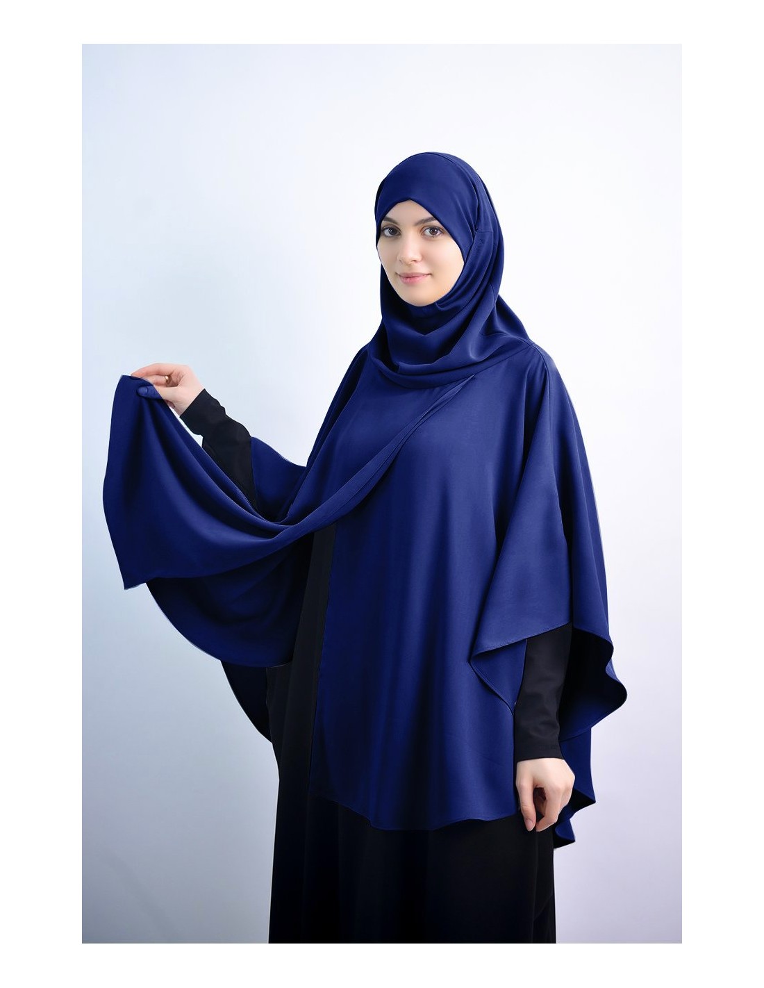 Cape mit integriertem Hijab