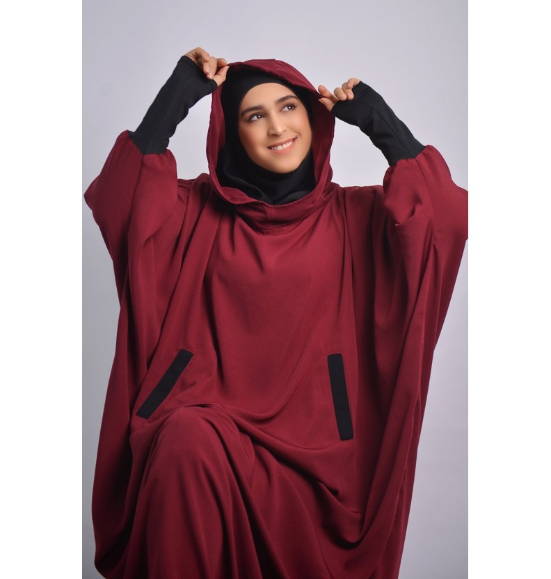 Abaya Young integriert Hijab und Hood