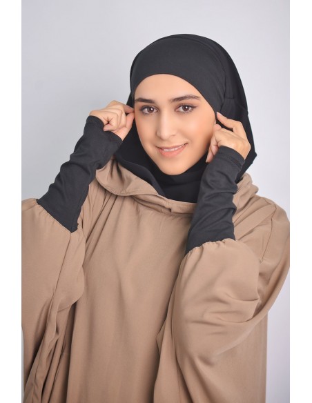 Abaya Young integrated hijab and Hood
