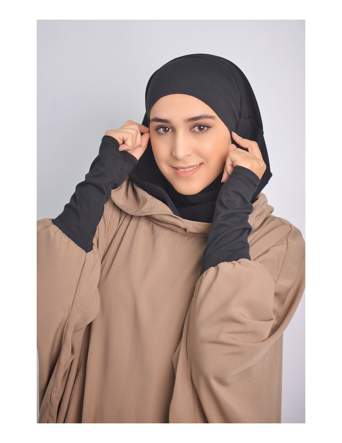 Abaya Young integrated hijab and Hood