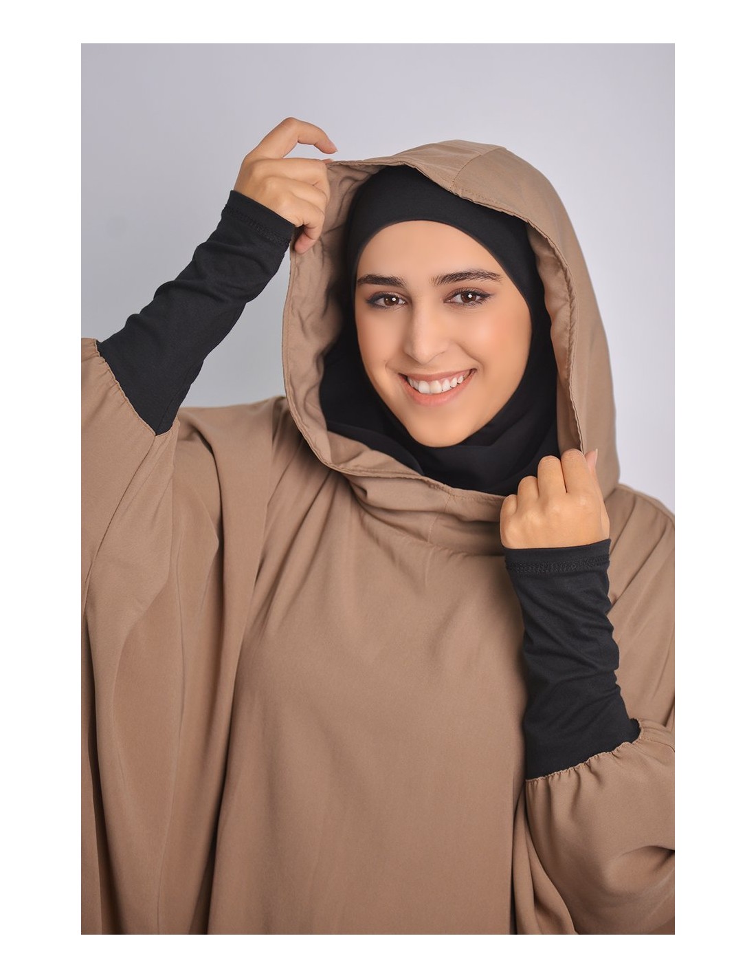 Abaya Young integrated hijab and Hood
