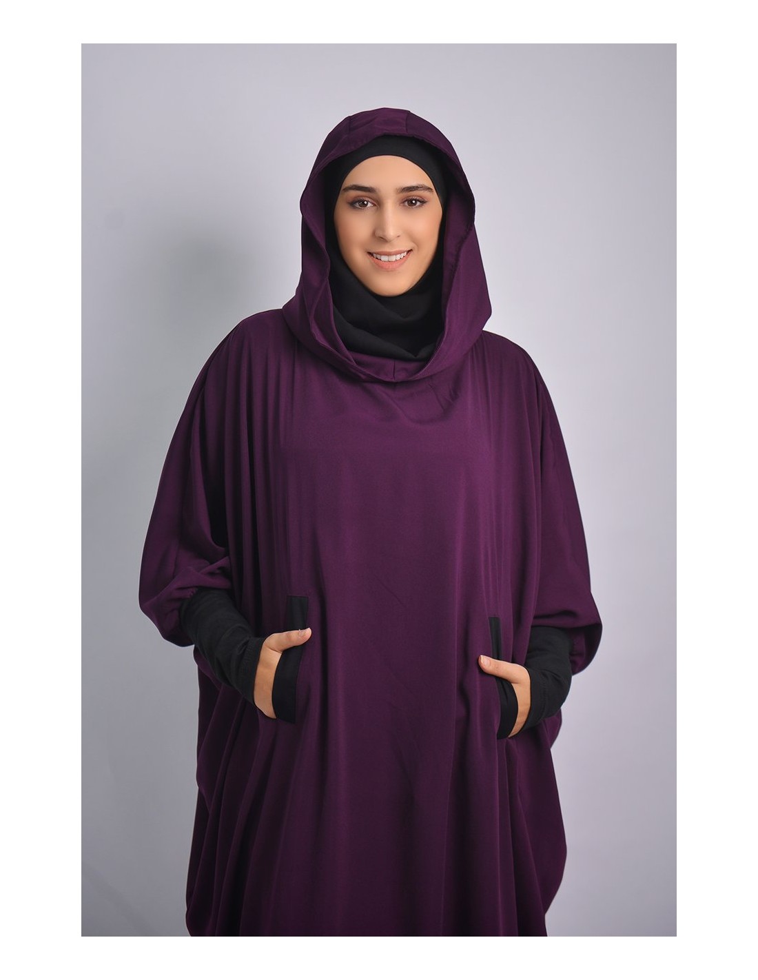 Abaya Young integrated hijab and Hood