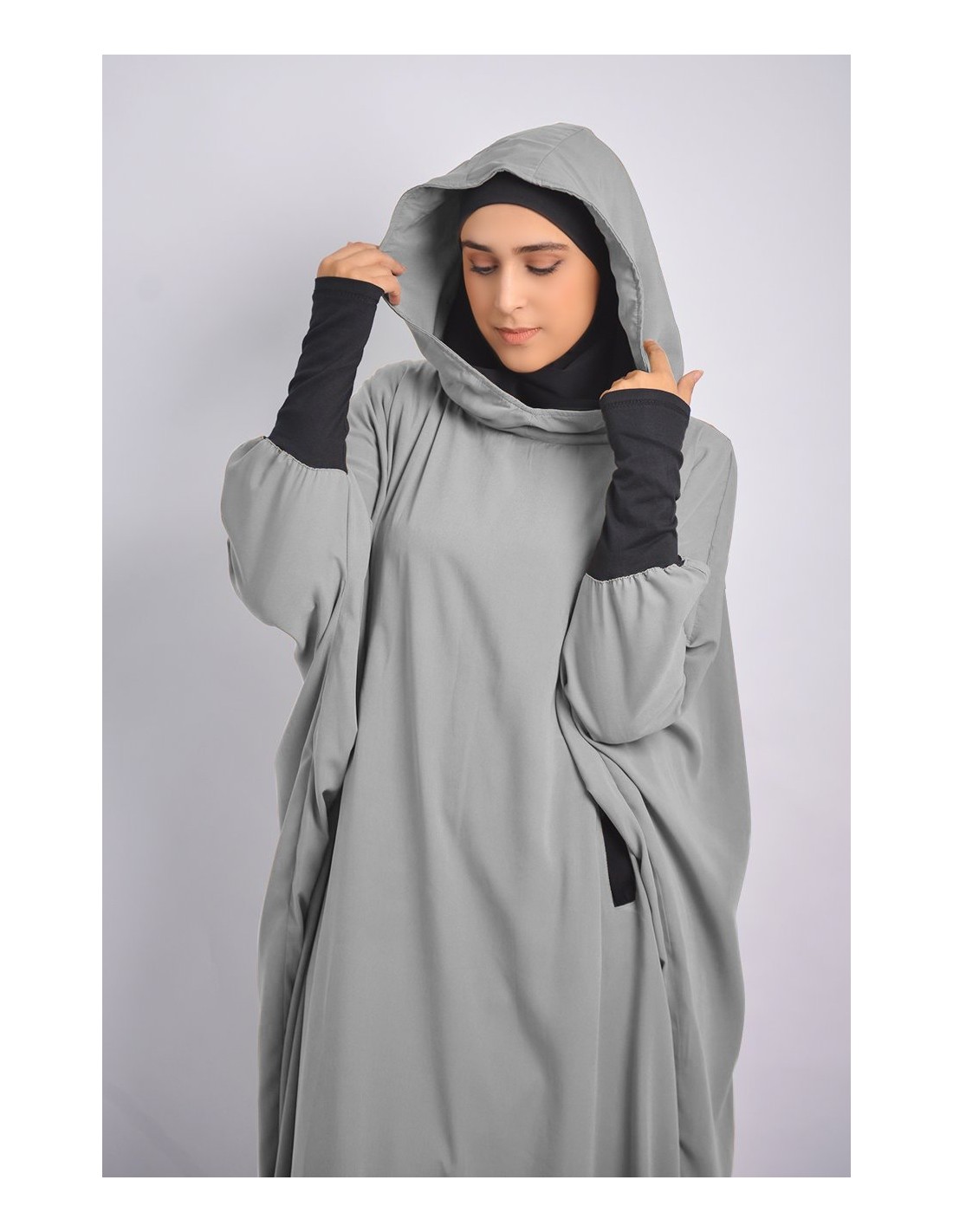 Abaya Young integrated hijab and Hood