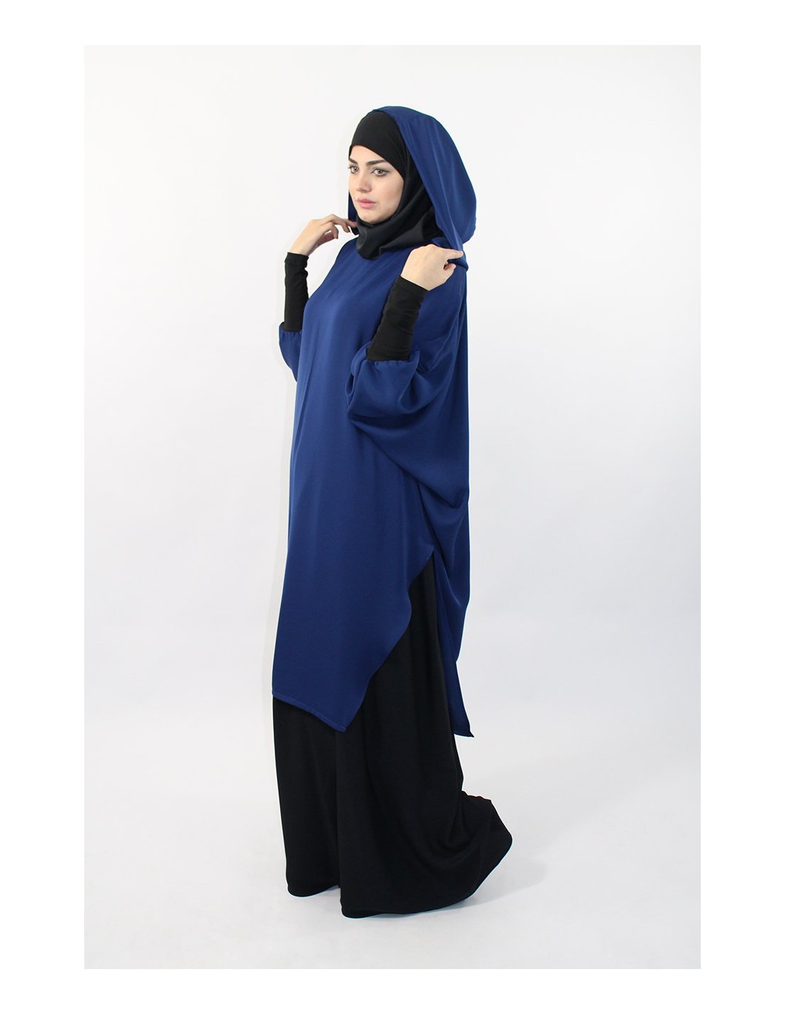 Young tunic: hijab and built-in hood