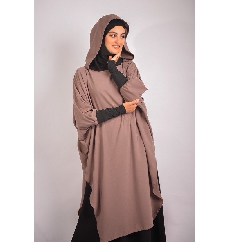 Young tunic: hijab and built-in hood