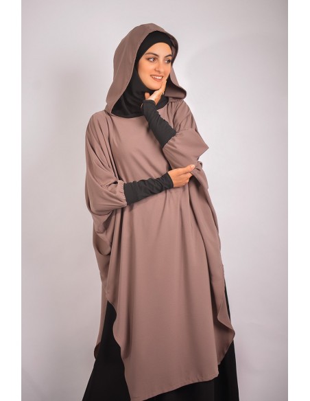 Young tunic: hijab and built-in hood
