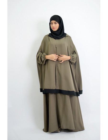 Paraguas Abaya + capa de hiyab integrada Young