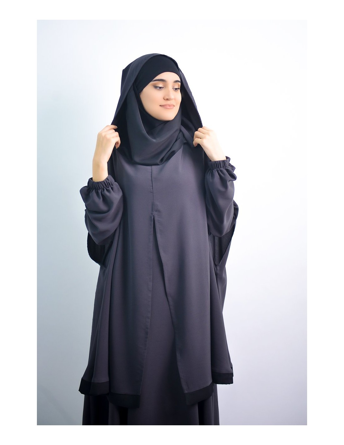 Paraguas Abaya + capa de hiyab integrada Young