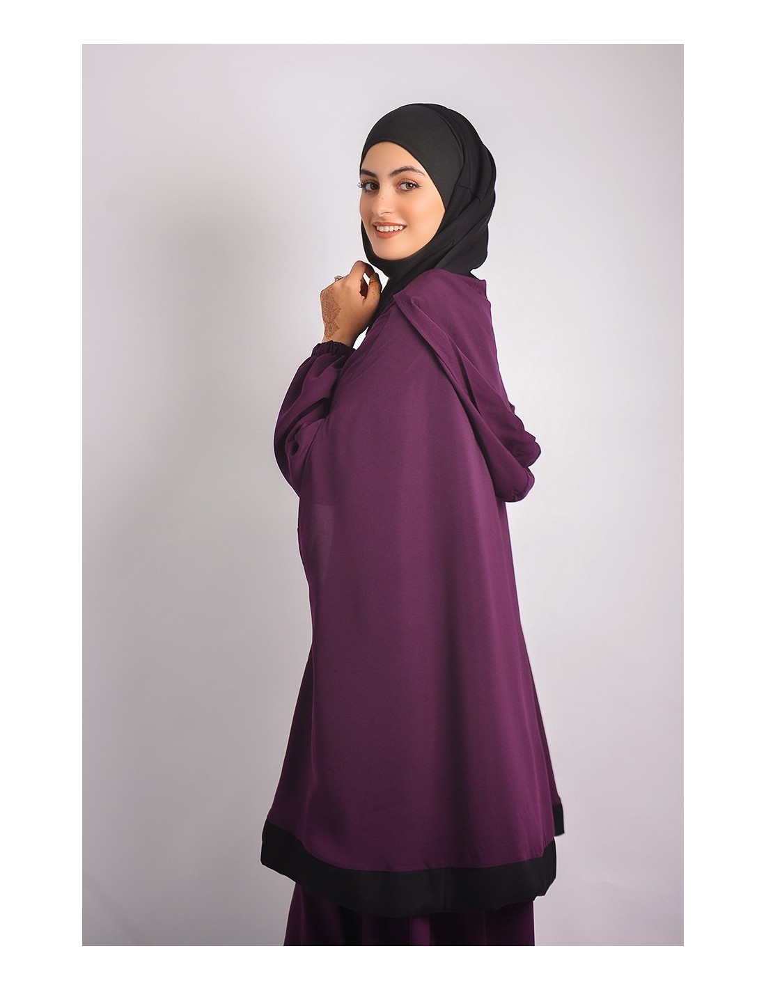 Paraguas Abaya + capa de hiyab integrada Young