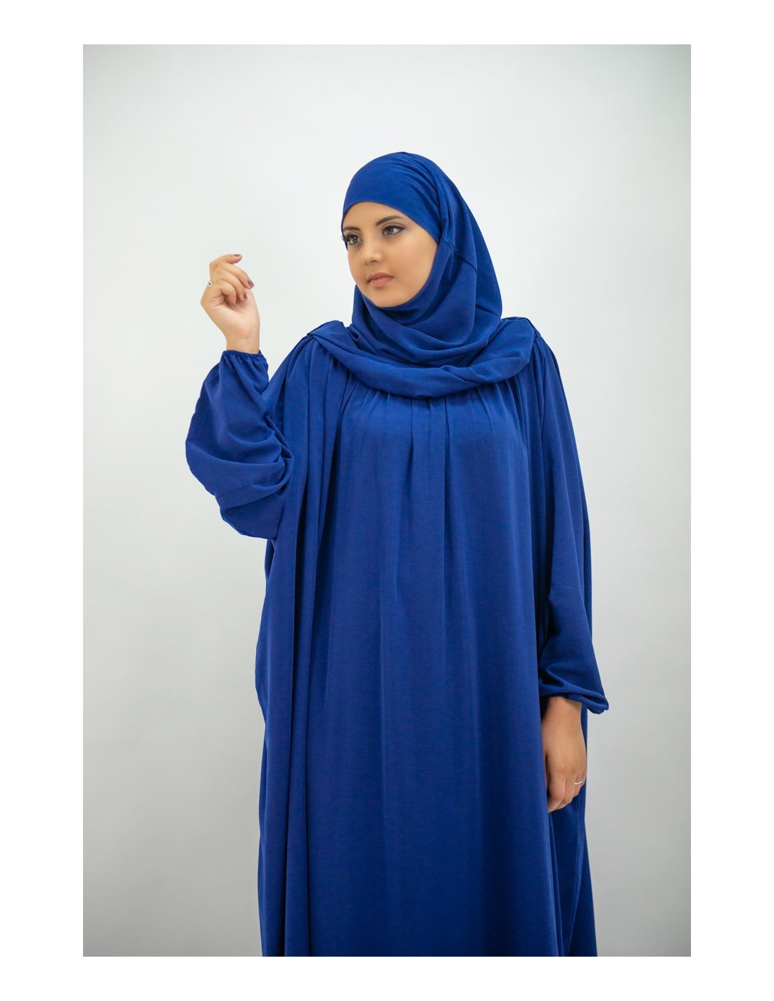 Abaya Jilbab Ajman con bufanda
