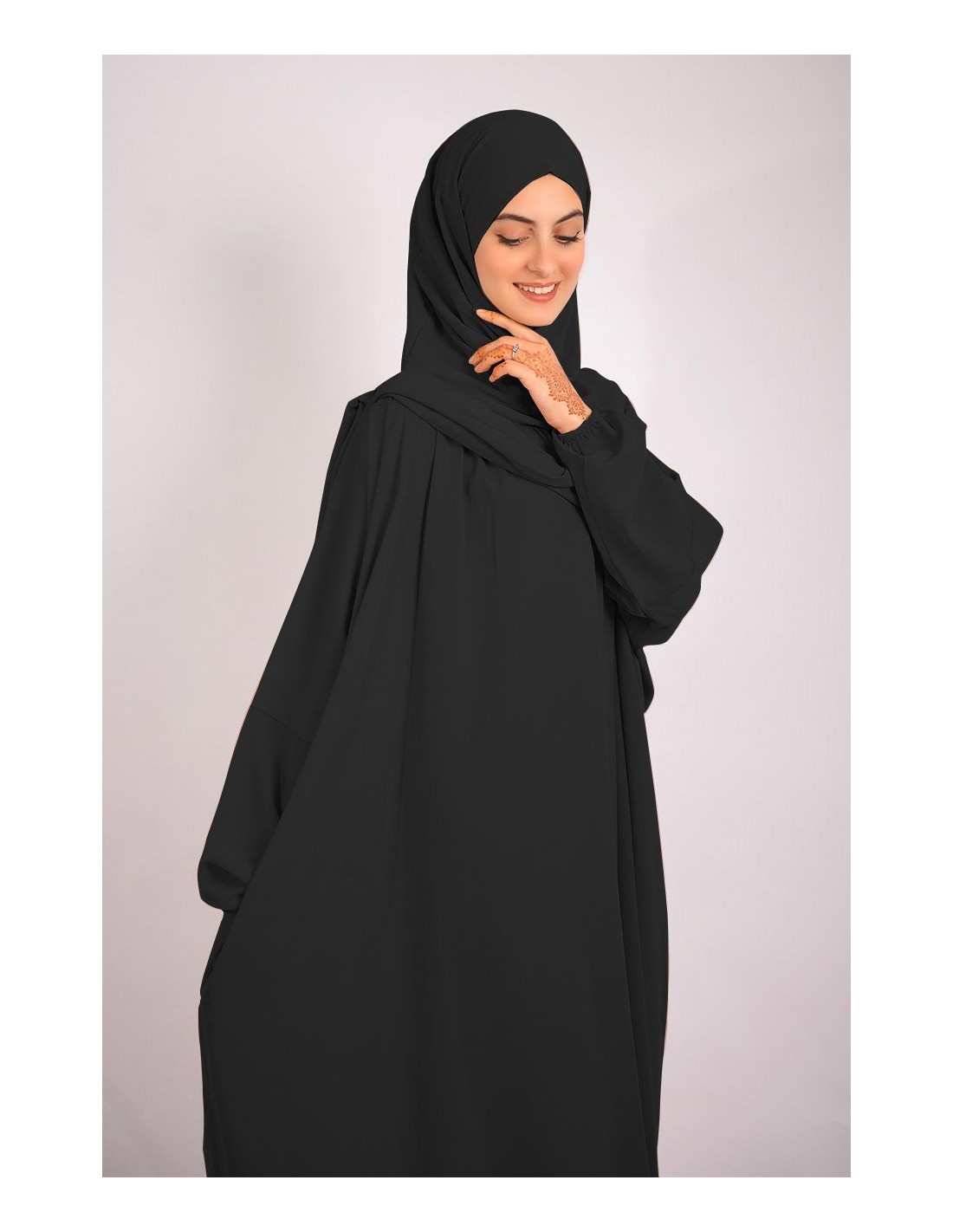 Abaya Jilbab Ajman Avec Echarpe