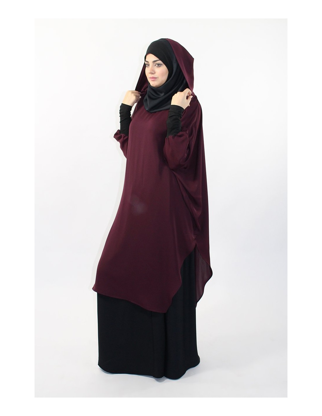 Tunique Young:hijab et capuche intégré