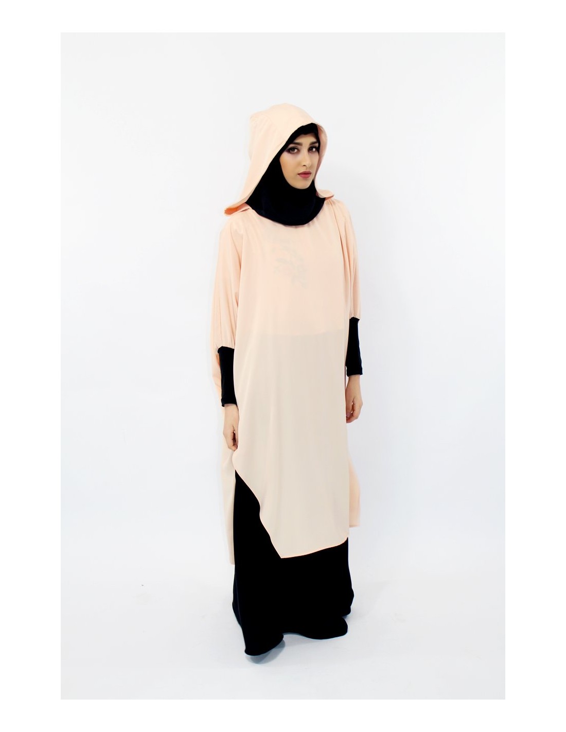 Tunique Young:hijab et capuche intégré