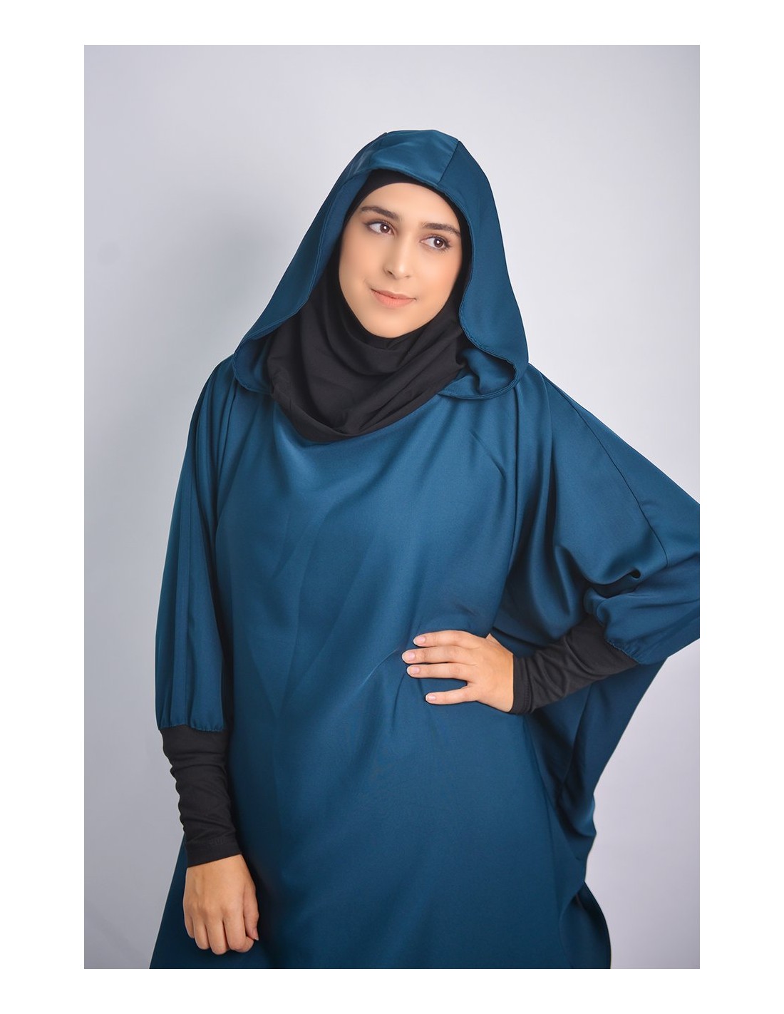 Tunique Young:hijab et capuche intégré