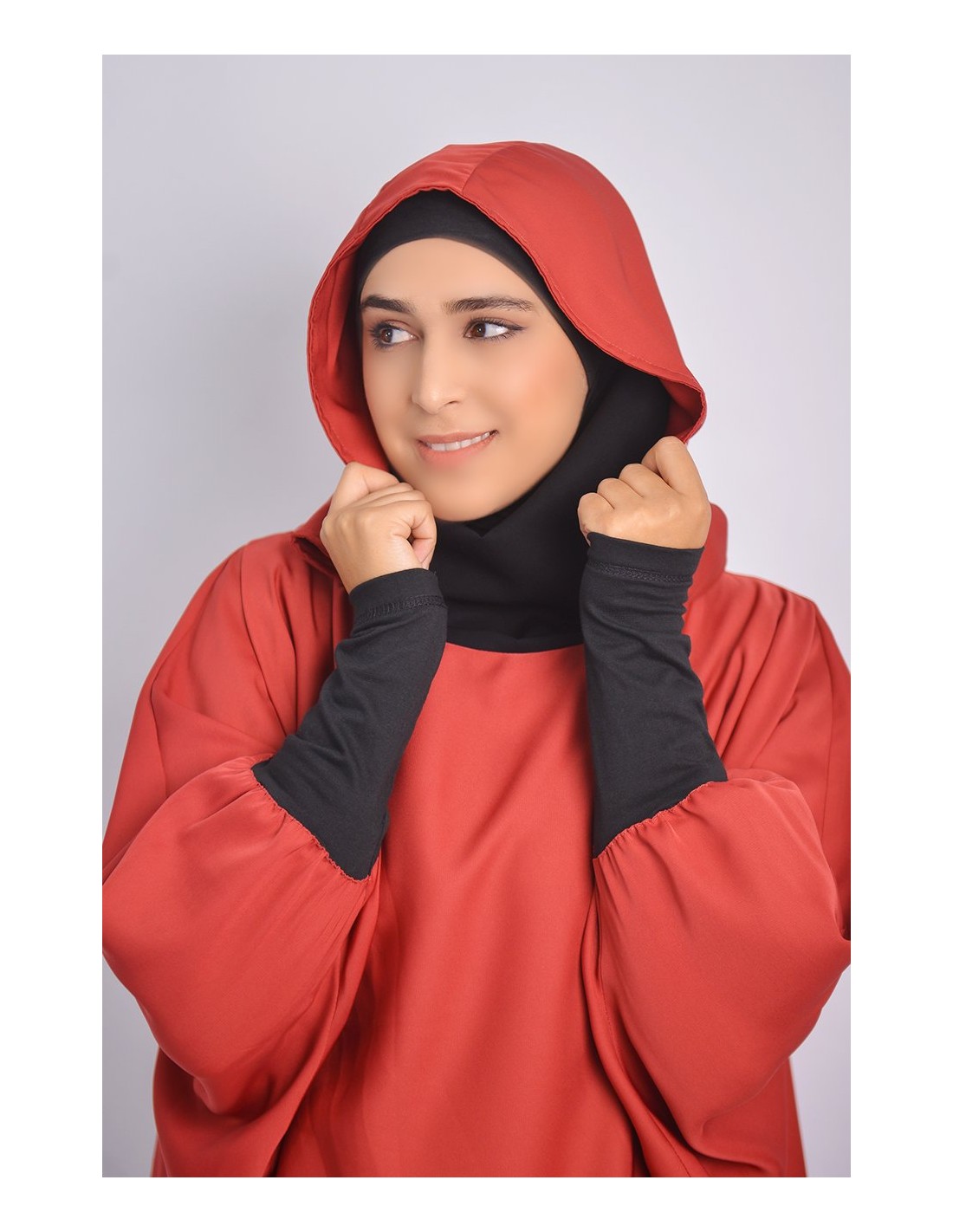Tunique Young:hijab et capuche intégré