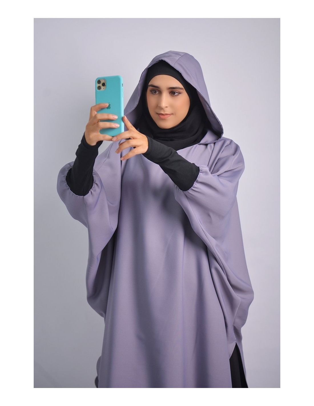 Young tunic: hijab and built-in hood