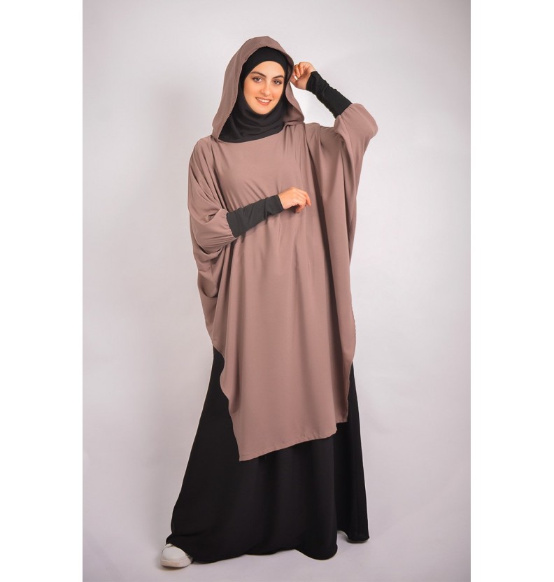 Young tunic: hijab and built-in hood
