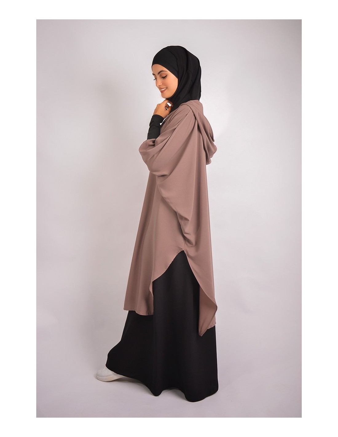 Young tunic: hijab and built-in hood