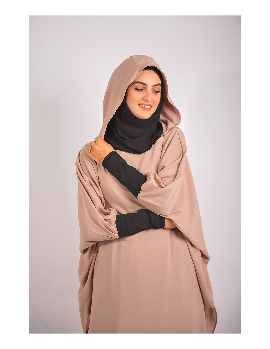 Tunique Young:hijab et capuche intégré