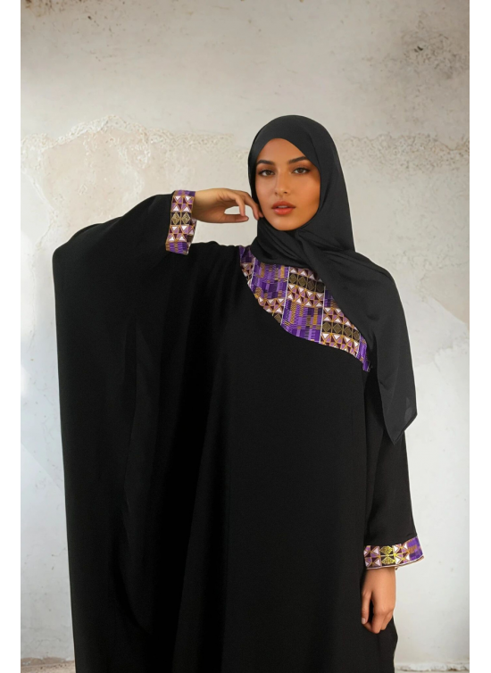 Abaya papillon shamia 2 2