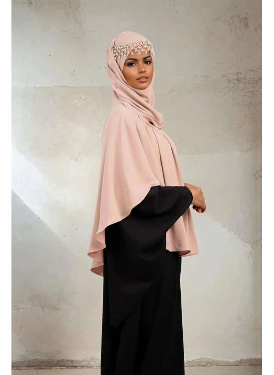 Khimar à fronces